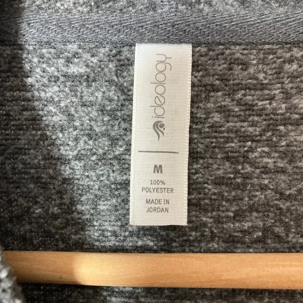 Ideology Cozy Heather Gray Cowl Neck Pullover Activewear Athleisure Sweater